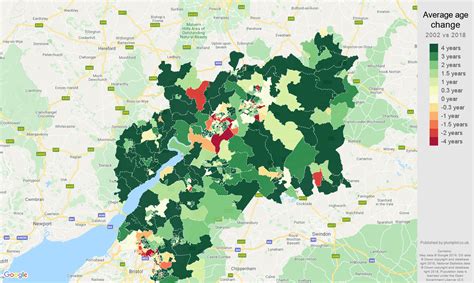 List of settlements in Gloucestershire by population .